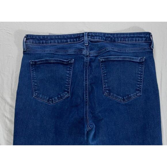 NYDJ Lift/Tuck Barbara Bootcut Stretch Denim Jeans. Dark Wash, Women's 14S. GUC! - Picture 9 of 9